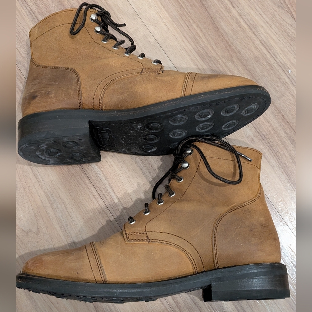 Thursday Boot Company Tan Leather Boots - Picture 2 of 7